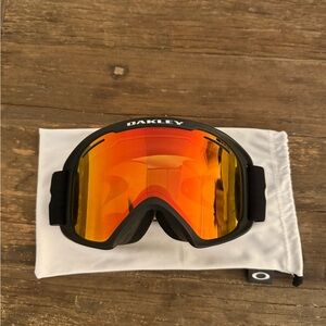 Oakley Goggles with Fiery Orange Lens
